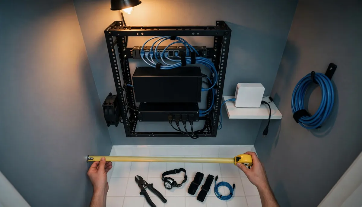 Closet Server Rack: How to Set One Up in a Small Space