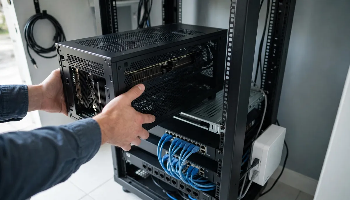 How to Put a Gaming PC in a Server Rack