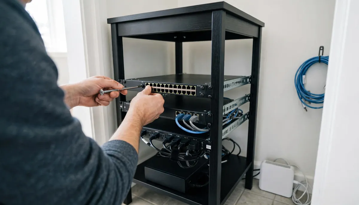 How to Build an Ikea Lack Server Rack