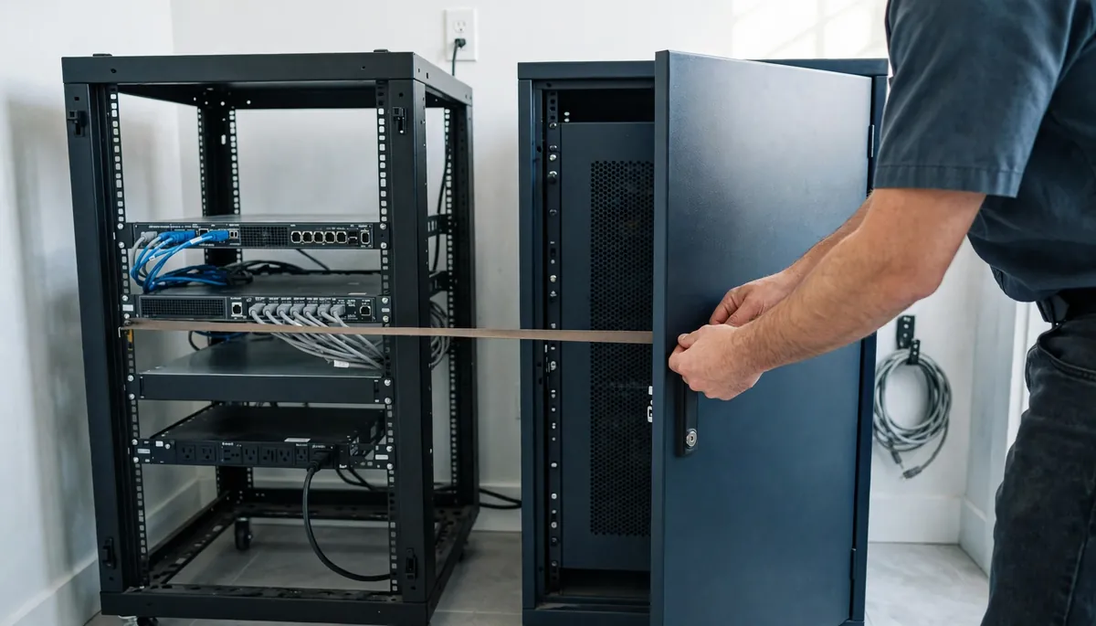 Server Rack vs Cabinet: What's the Difference?